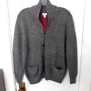Cat & Jack Boys Grey Cardigan Large